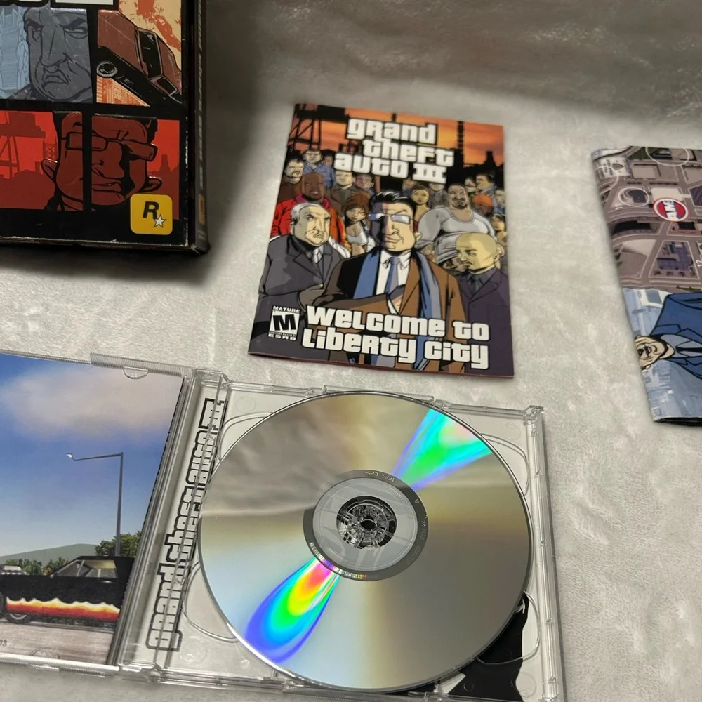 Grand Theft Auto lll GTA III Windows 98/2000/ME/XP install disc ONLY UNTESTED